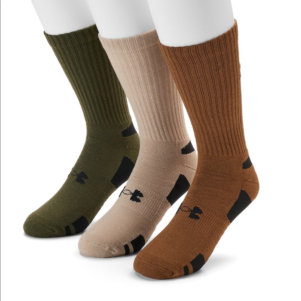 Under Armour 3-pack Heatgear Training Crew Socks